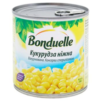 Кукурудза Bonduelle ніжна вакуумована 340г - купити, ціни на МегаМаркет - фото 1