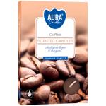 Свеча ароматическая Aura Coffee 6шт