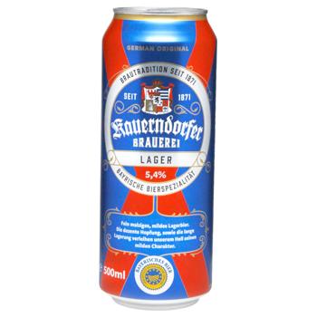 Beer Kauerndorfer 5.4% 500ml can Germany - buy, prices for COSMOS - photo 1