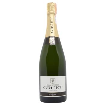 Шампанське Gruet Brut Selection біле брют 12% 0,75л - купити, ціни на WINETIME - фото 1