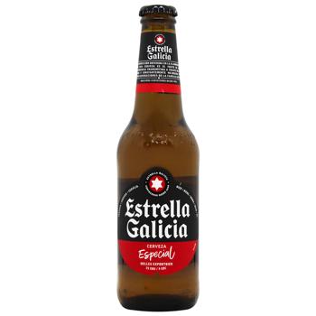Пиво Estrella Galicia Especial 5,5% 0,33л - купить, цены на За Раз - фото 1