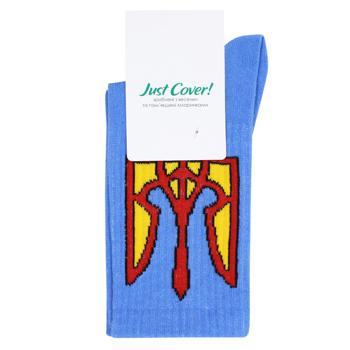 Just Cover! Superukrainian Men's Socks s.36-39 - buy, prices for NOVUS - photo 1