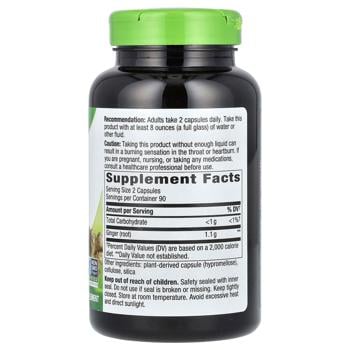 Nature's Way Ginger Root Extract 1100mg 180 capsules - buy, prices for Biotus - photo 2