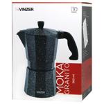 Vinzer Moka Nero 9-Cup Geyser Coffee Maker 360ml