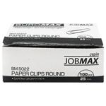 Buromax Jobmax Paper Clips 25mm 100pcs