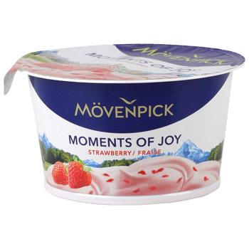 Йогурт Movenpick Premium Moments Полуниця 5% 100г - купити, ціни на КОСМОС - фото 1