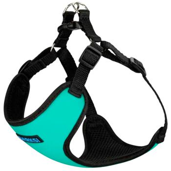 Шлея для собак Barksi Sport нейлоновая XS 28-33см бирюзовый - купить, цены на MasterZoo - фото 1