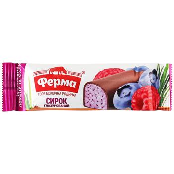 Ferma Blueberry-Raspberry Glazed Curd 16% 36g - buy, prices for Ideal - photo 1