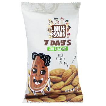 nuts almond 7 day's 50g Turkey