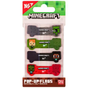 Закладки Yes Minecraft Pop-up пластик 80шт