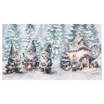 Provence Fairytale Gnomes Tapestry Napkin 30*50cm