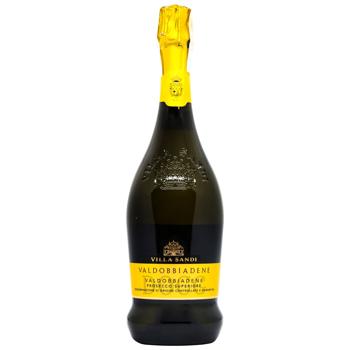 Вино игристое Villa Sandi Prosecco белое экстрасухое 11% 0,75л - купить, цены на MasterZoo - фото 1