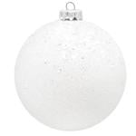 Shiny White Simple Ball 100mm 6pcs