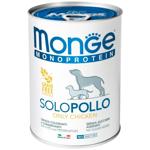 Корм вологий Monge Monoprotein Solo з куркою для собак всіх порід 400г