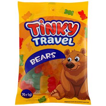 Цукерки Tinky Travel Bears желейні 70г - купити, ціни на Епіцентр FOOD - фото 1