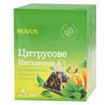Чай зелений Novus Цитрусове натхнення з ароматом цитрусових 2г*15шт