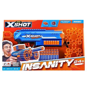 Zuru X-Shot Insanity Manic Blaster 24 Cartridges