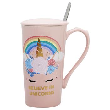 Unicorn Ceramic Cup 450ml - buy, prices for - photo 3