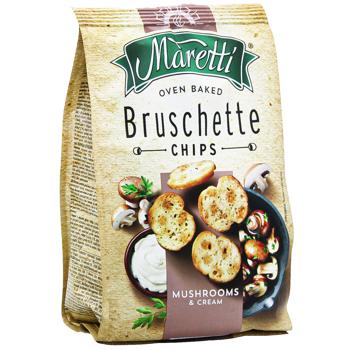 Maretti Mushrooms with Cream Bruschette Chips 140g - buy, prices for Torba - photo 3