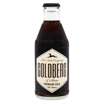 Goldberg Premium Cola Carbonated Drink 200ml - buy, prices for NOVUS - photo 1