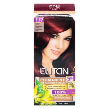 Elitan Intensive Hair Dye №5.57 Chocolate Pomegranate - buy, prices for EKO Market - photo 2