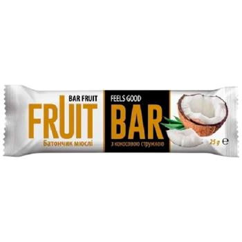 Fruit Bar Muesli Bar with Coconut Flakes 25g - buy, prices for Epicentr FOOD - photo 1