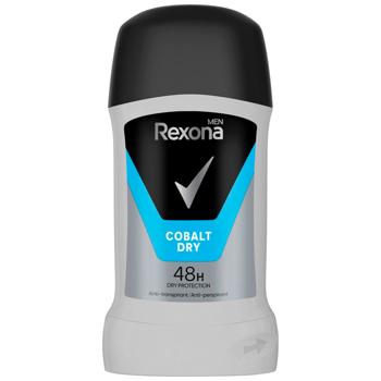 Rexona Men Cobalt Solid Antiperspirant 50ml - buy, prices for ULTRAMARKET - photo 1