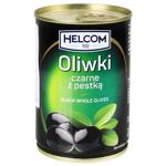 Helcom Black Olives with Pits 280g