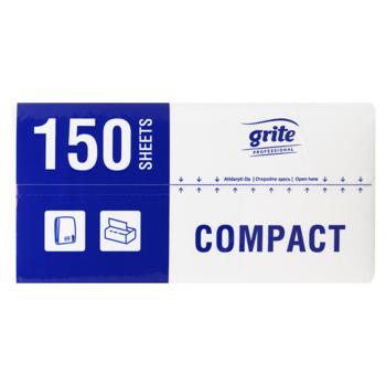 Grite Super Compact Paper Towels 150pcs - buy, prices for MegaMarket - photo 2