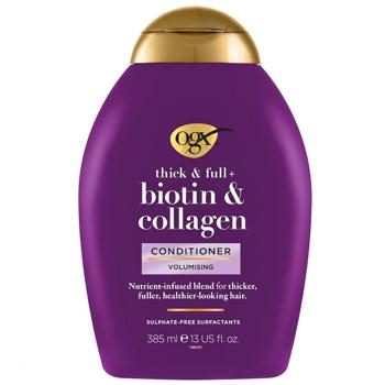 Кондиционер Ogx® Biotin & Collagen для лишенных объема и тонких волос с биотином и коллагеном 385мл - купить, цены на Auchan - фото 3