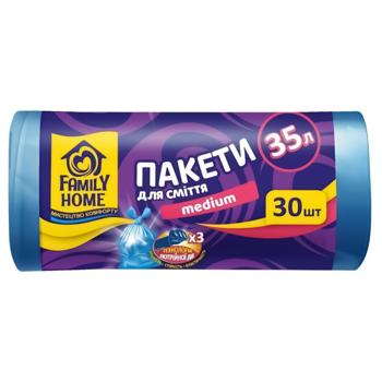 Пакети для сміття - купити, ціни на Ідеал - фото 1