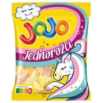 Цукерки Jojo Unicorns желейні з фруктовими смаками 80г - купити, ціни на Ідеал - фото 1