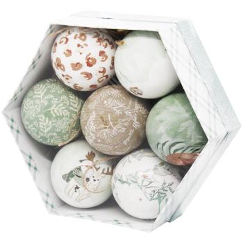 АСТ/НАБ КУЛЬ 7,8СМ 7ШТ ПАПІР - купити, ціни на Auchan - фото 1