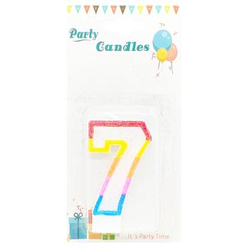 Number 7 Cake Candle - buy, prices for Chudo Market - photo 1