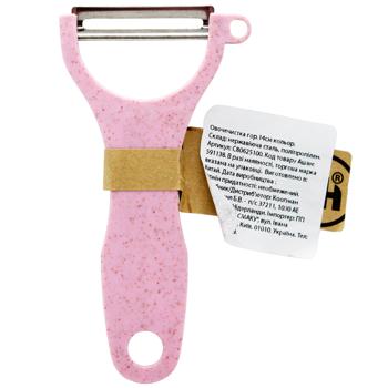 Овощечистка Excellent Houseware 14см в ассортименте - купить, цены на - фото 5