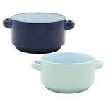Zed Soup Bowl with Handles 430ml 11.5x6.5cm