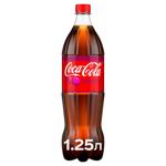 Напій газований Coca-Cola Cherry 1,25л