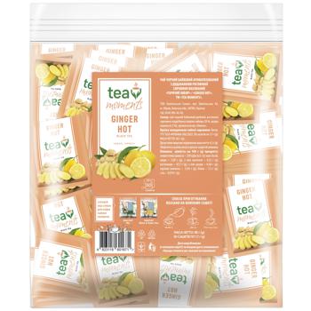 Чай чорний Tea Moments Ginger Hot 1,7г*50шт - купити, ціни на Auchan - фото 1