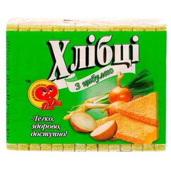 Хлебцы Комгалком Для вас с луком 100г - купить, цены на КОСМОС - фото 1