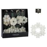 Подвеска Koopman Венок серебряный 12см