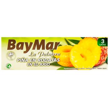 Ананас BayMar кольца в собственном соке 236мл*3шт - купить, цены на Восторг - фото 2