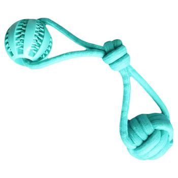 MasterZoo Knot with Balls Toy for Dogs 32cm Color in Assortment - buy, prices for MasterZoo - photo 5