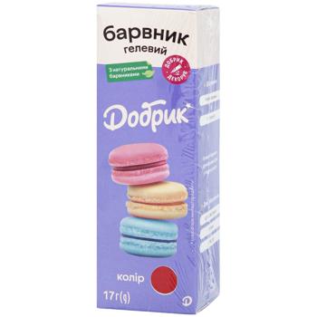 Краситель Добрик гелевый натуральный 17г в ассортименте - купить, цены на КОСМОС - фото 1