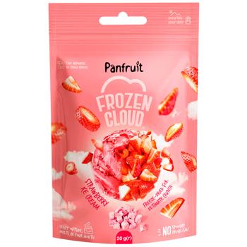Panfruit Strawberry Ice Cream Sublimated Snack 20g - buy, prices for WINETIME - photo 1