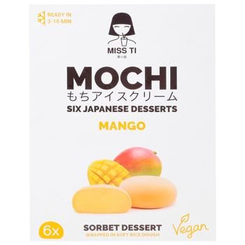 Морозиво-сорбет Miss Ti Mochi манго в рисовому тісті 210г - купити, ціни на - фото 4