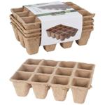 Набір стаканів для розсади 4шт по 12 відділень 160*120*45мм