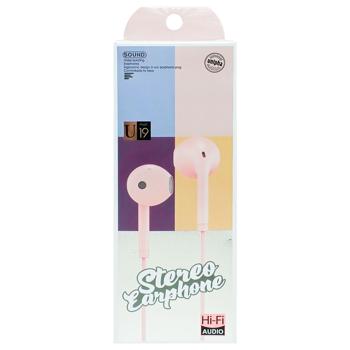 Наушники 1,25м 17618-9 - купить, цены на Чудо Маркет - фото 1