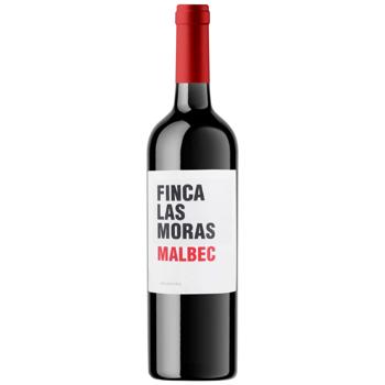Вино Finca Las Moras Malbec червоне сухе 13% 0,75л