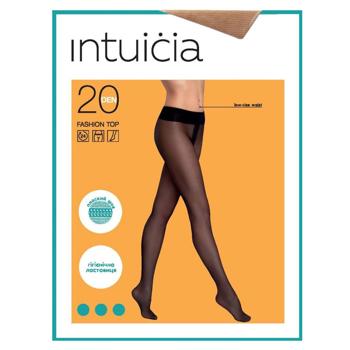 Intuyitsiya Fashion Top Beige Women's Tights 20den 4s - buy, prices for Ideal - photo 1