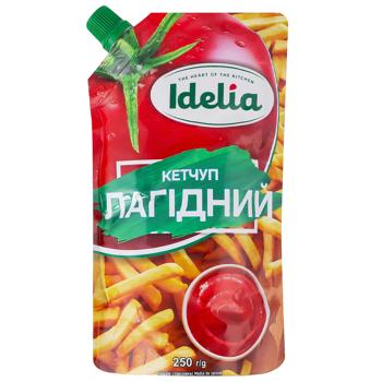 Кетчуп Idelia Нежный 250г - купить, цены на ЕКО Маркет - фото 1